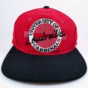 90s University of Louisville Cardinals fitted cap